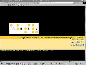 Screenshot ABSV